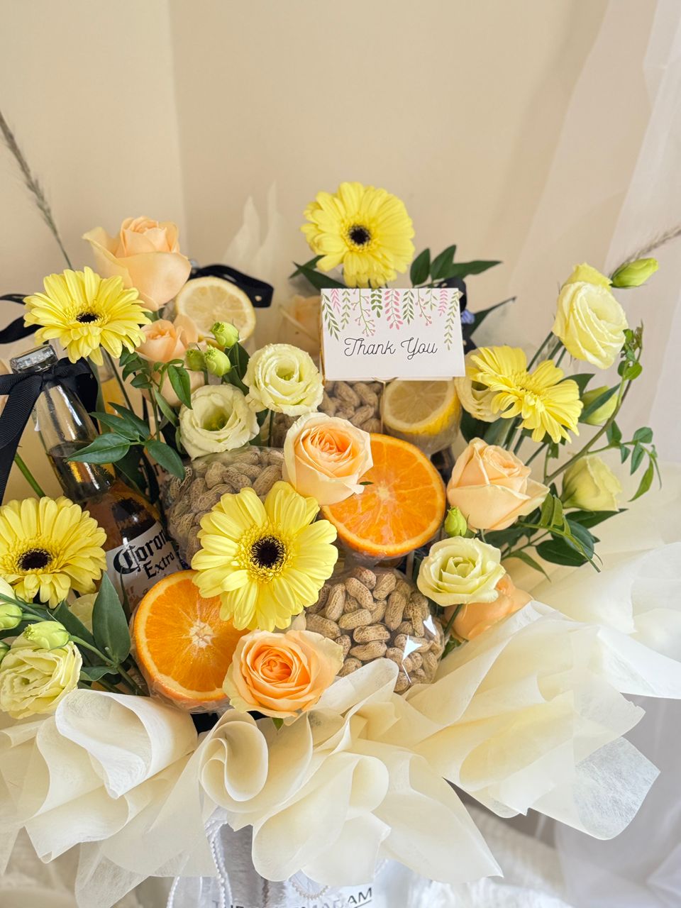 Corona Flower Basket