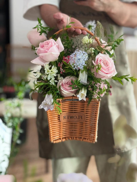 Fresh Flower Basket