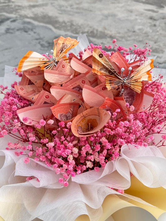 Prosperity Bloom Money Bouquet