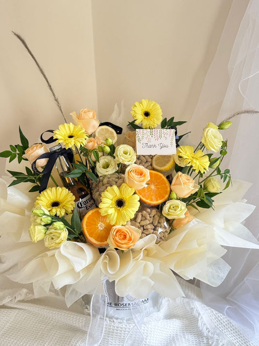 Corona Flower Basket